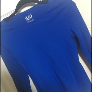 Blue Long Sleeve Tee